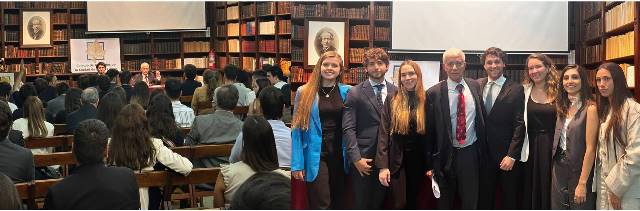 EL MINISTRO DE JUSTICIA DE LA NACI�N, DR. MARIANO C�NEO LIBARONA VISIT� EL COLEGIO