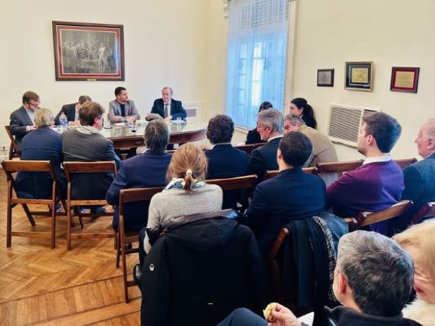 LA COMISI�N DE DERECHO PENAL Y PROCESAL PENAL DEL COLEGIO RECIBI� A LOS DRES. ROM�N PABLO LANZ�N Y OSCAR EDUARDO ROMERA EN UNA JORNADA SOBRE LA IMPLEMENTACI�N DEL C�DIGO PROCESAL PENAL FEDERAL