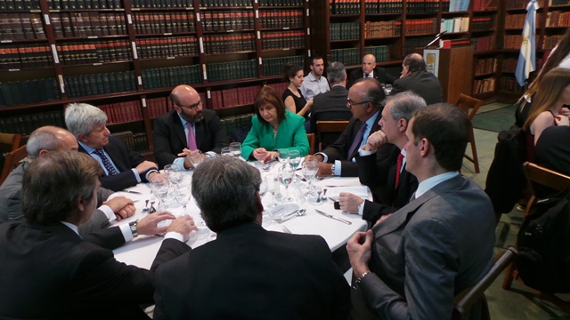PATRICIA BULRICH SE REFIRI� A TEMAS DE SEGURIDAD INTERIOR DEL PA�S
